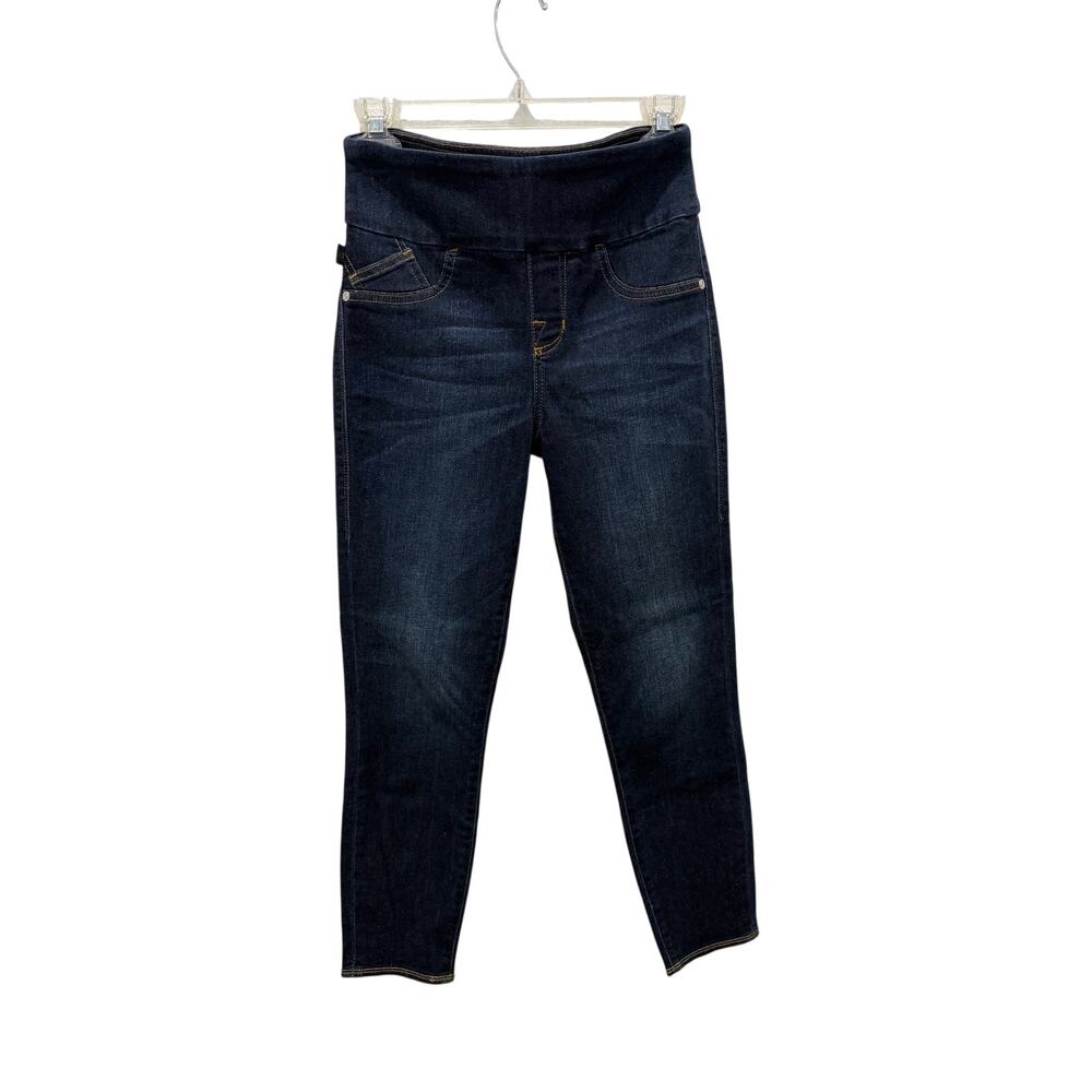 Rock & Republic Denim Rx Fever Crop Dark Wash Pull-On Jeans Size 4